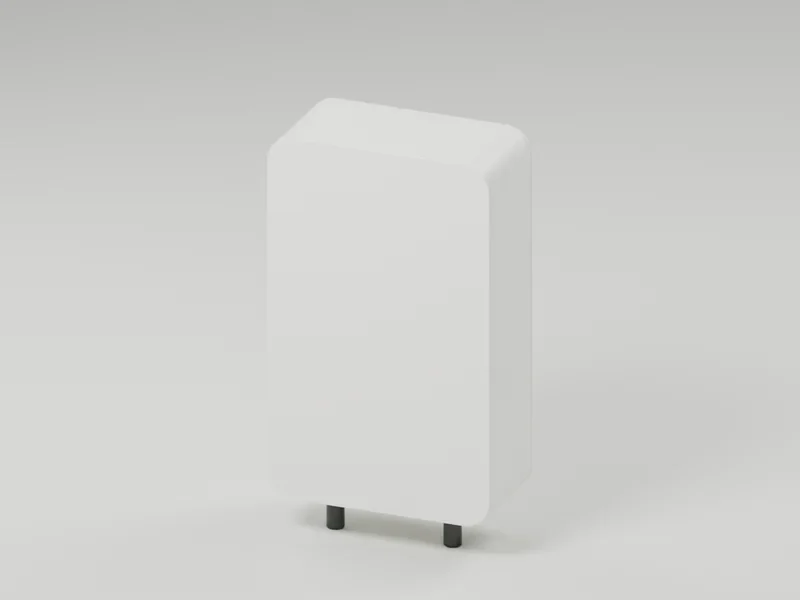 Controller — Rear and connections. Development CAD; not a manufacturing release.