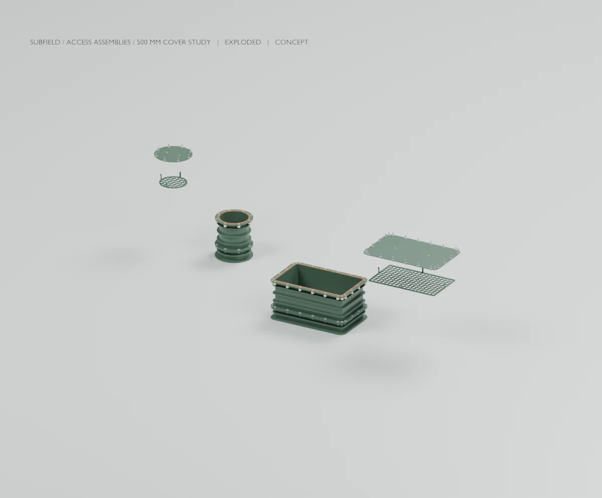 Access Risers R1 / exploded