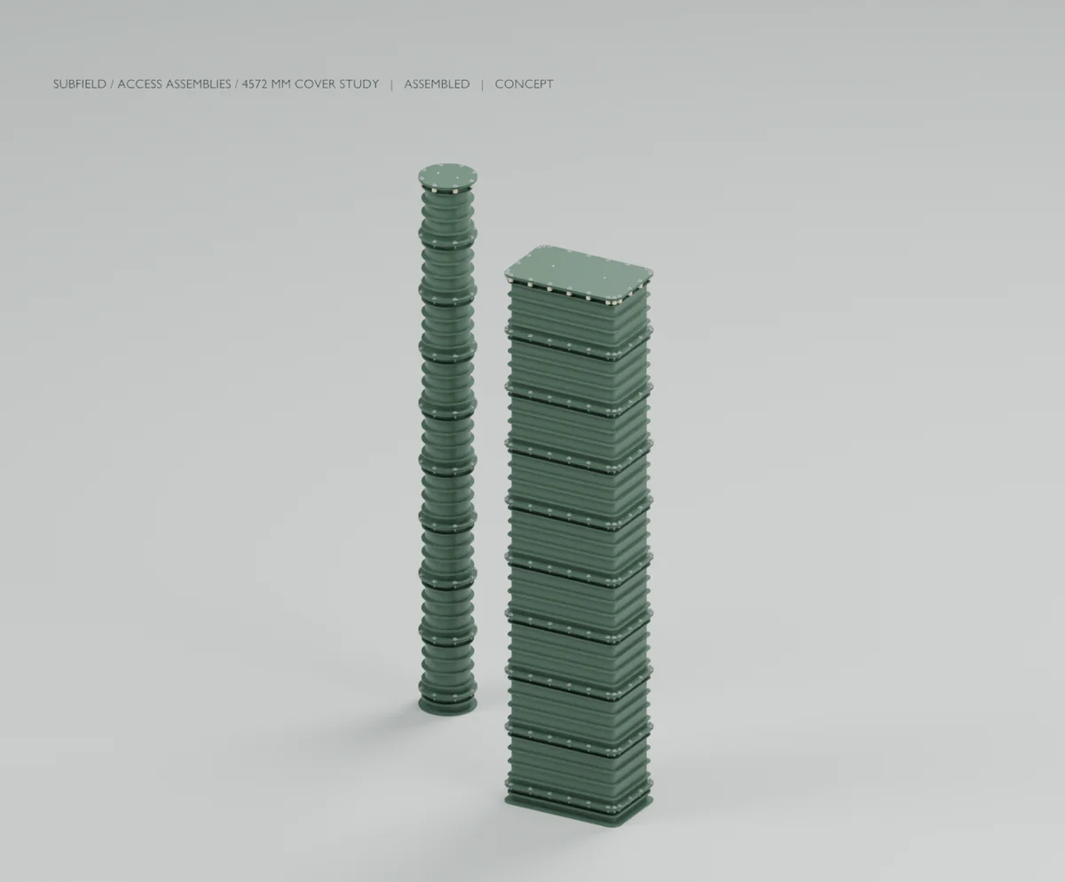 Access Risers R1 / assembled