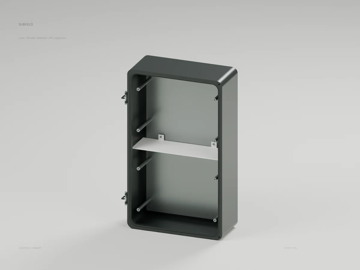 Core Divider Retention R5 / inspection