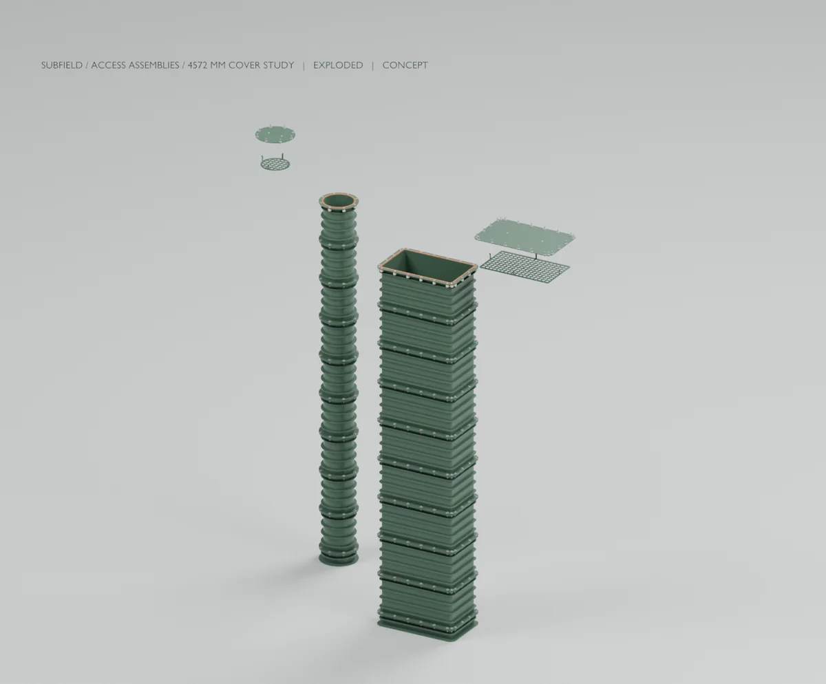 Access Risers R1 / exploded