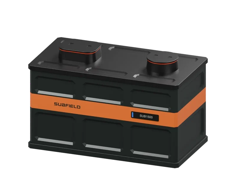 SUB1500 — Exterior hero. Development CAD; not a manufacturing release.