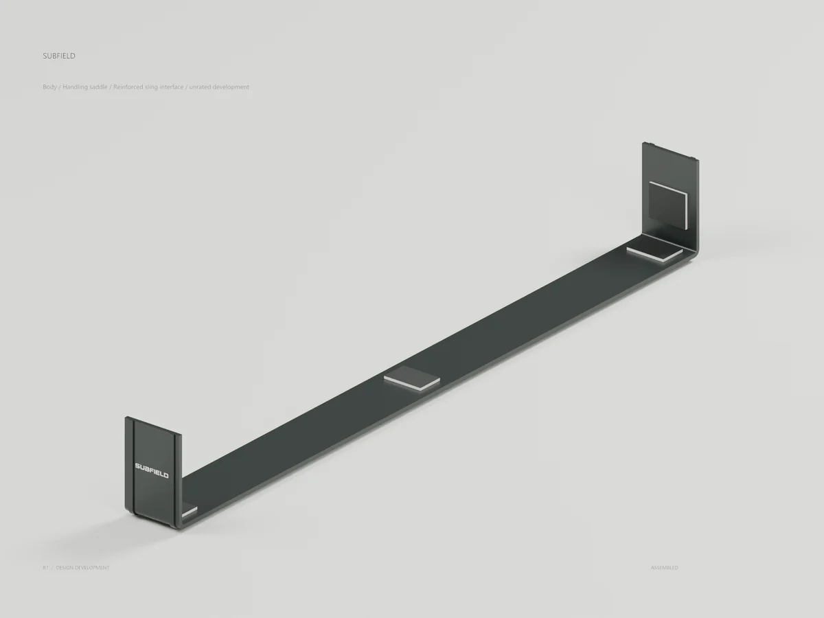 Body / Handling saddle / assembled